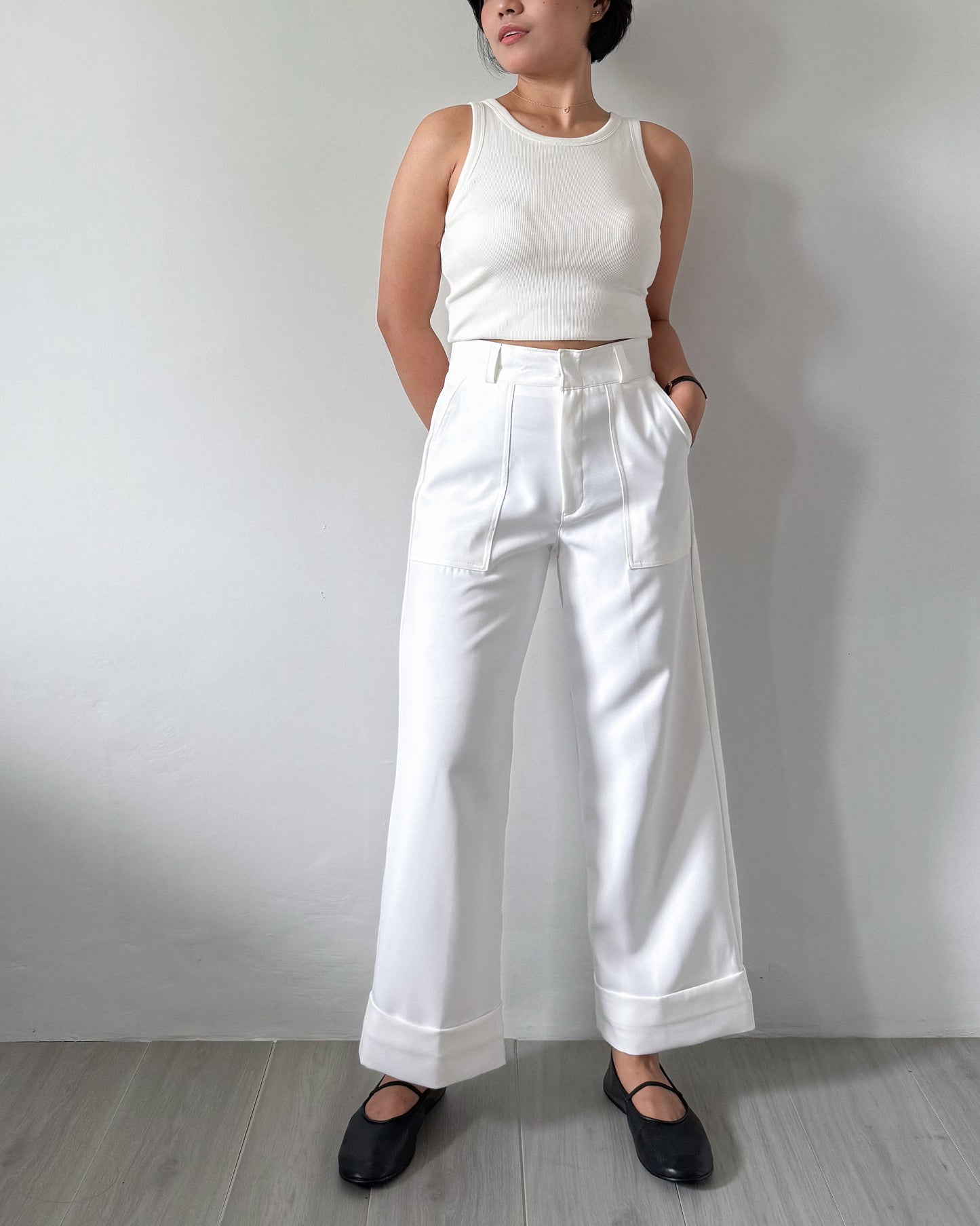 Faith Wide Straight Culottes Pants