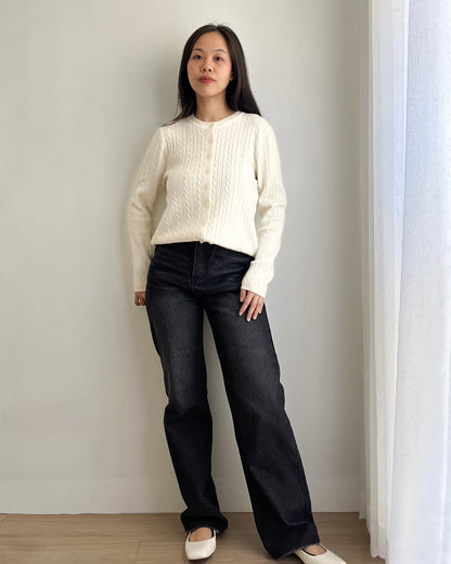 Rio Hard Denim Straight Jeans