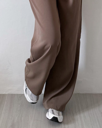 Mary Pleated Relaxed Wide Pants