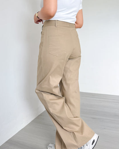 Celeste Straight Cut Structured Pants