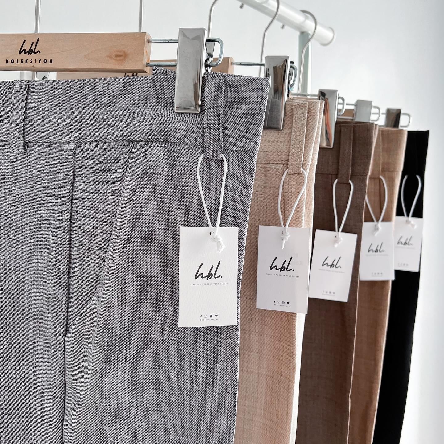 Isabela Linen Blend Straight Pants (Plus-size)