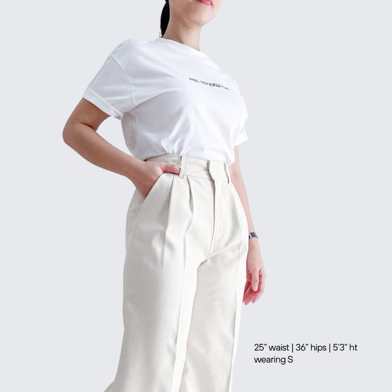 Katy Pleated Relaxed Straight Pants