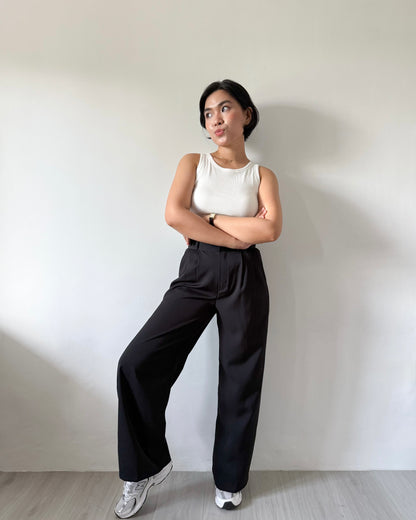 Bernice Pleated Relaxed Wide Pants
