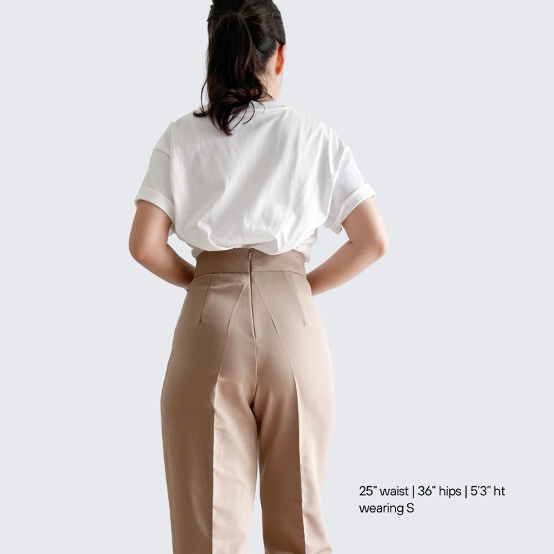 Madonna Pleated Straight Pants