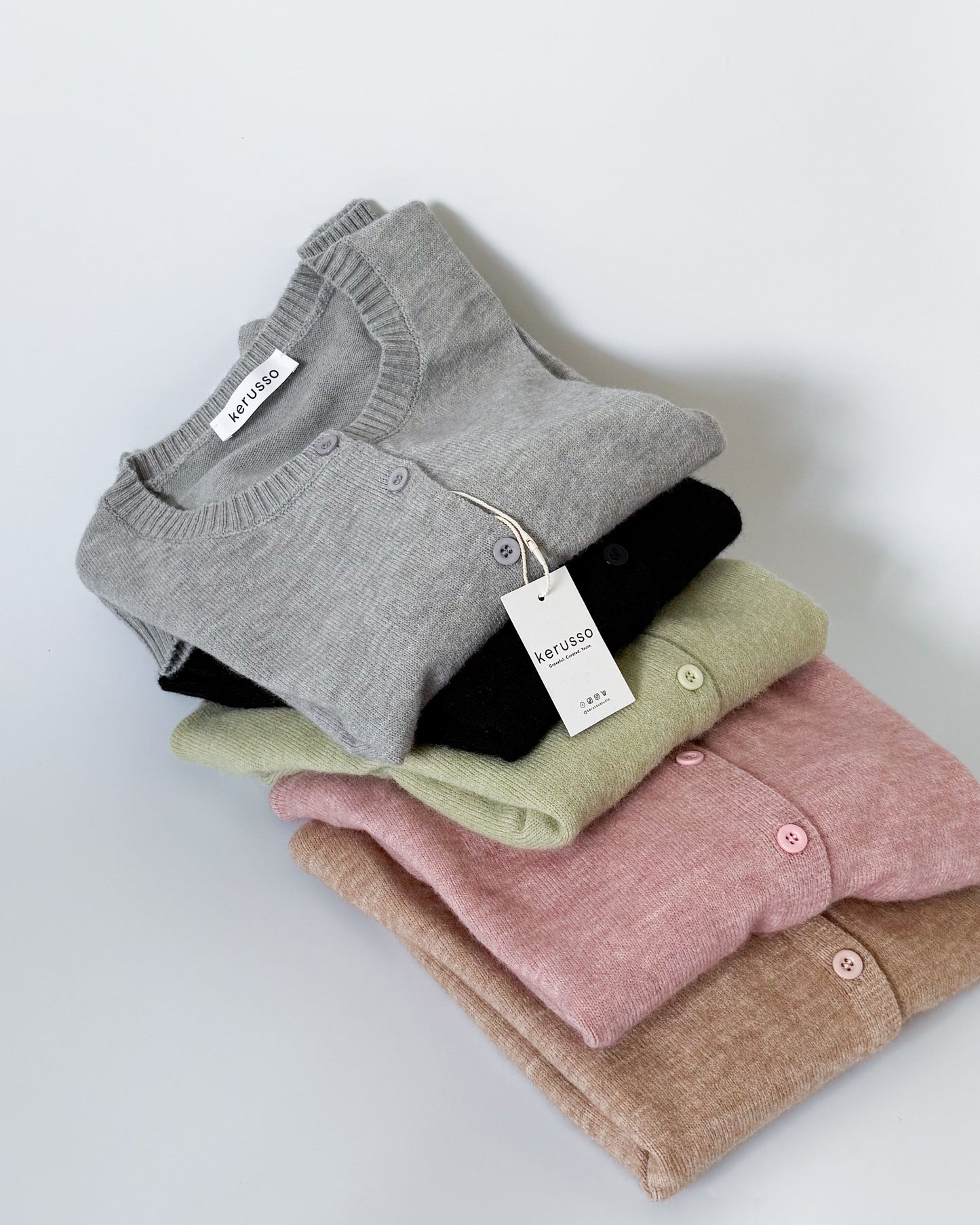 Esme Crew Neck Cardigan
