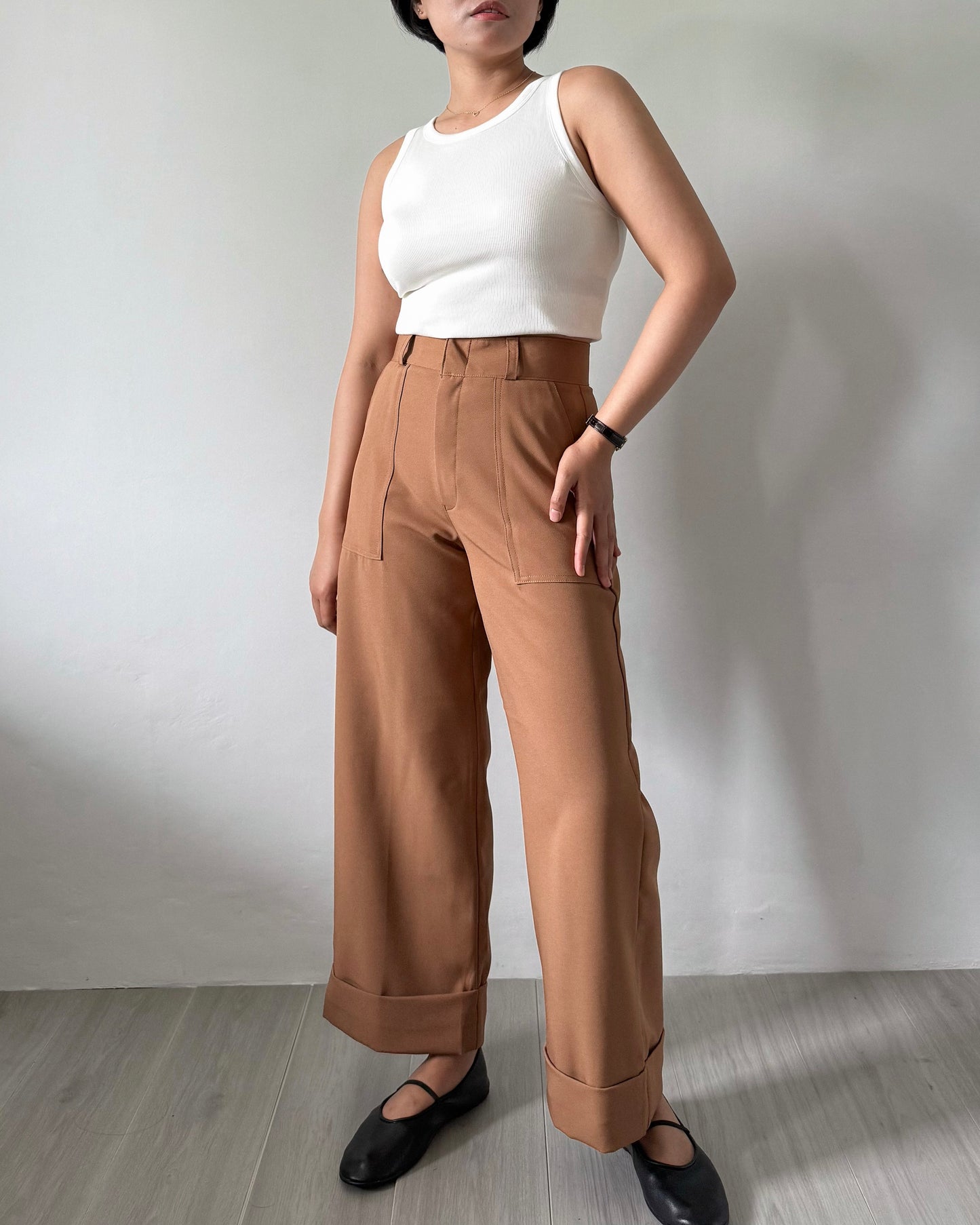 Faith Wide Straight Culottes Pants