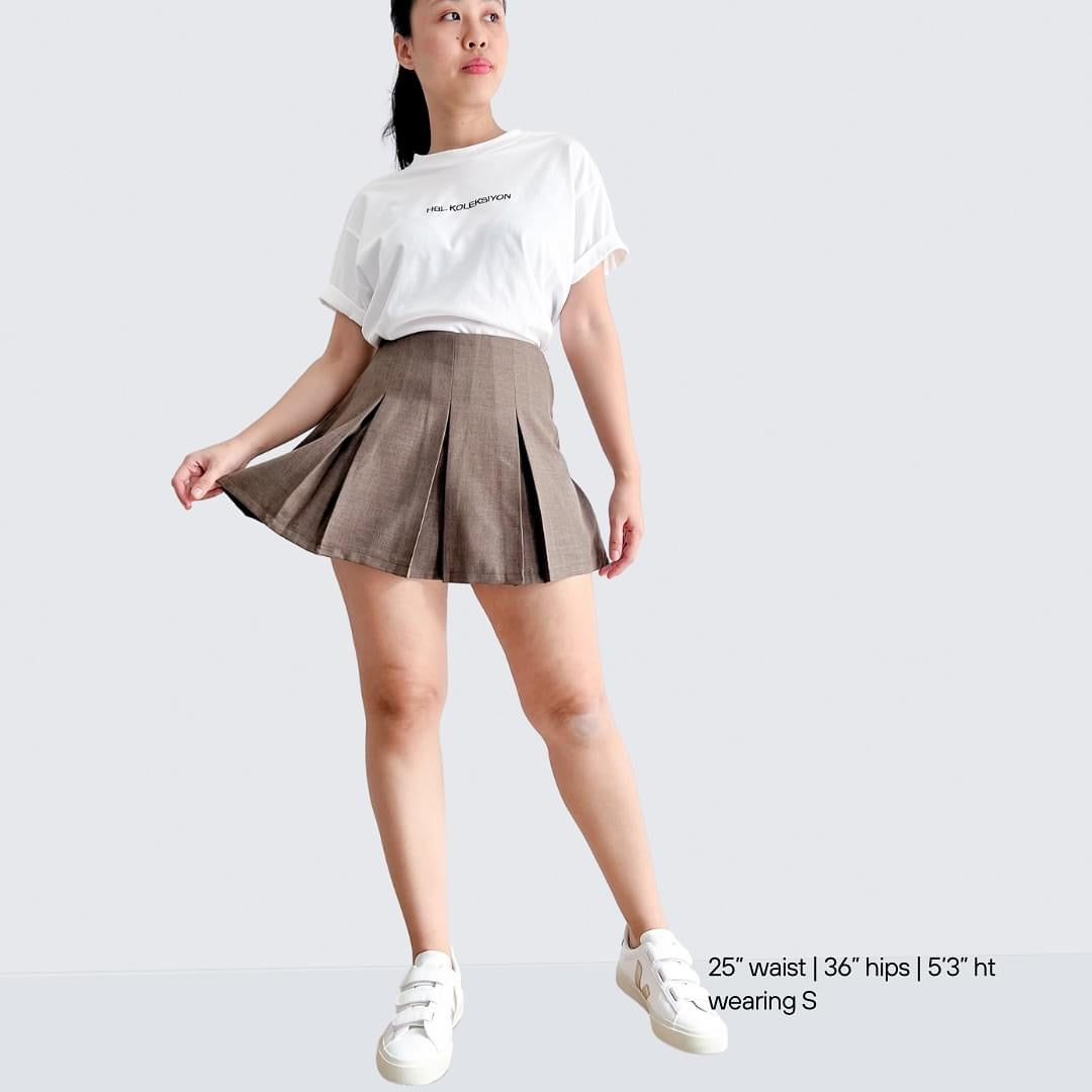 Taylor Linen Blend Skort