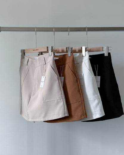 Lisa Skort with Belt Loop and Pockets