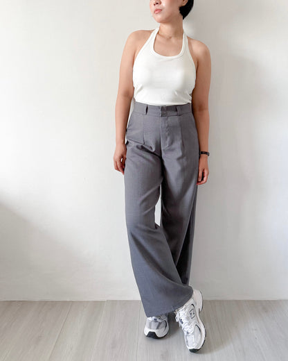 Ezra Linen Blend Wide Pants