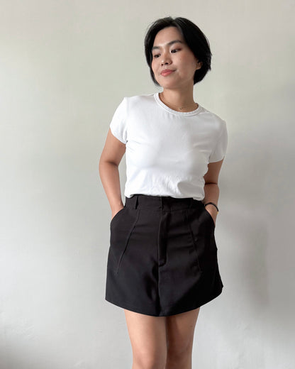 Lisa Skort with Belt Loop and Pockets