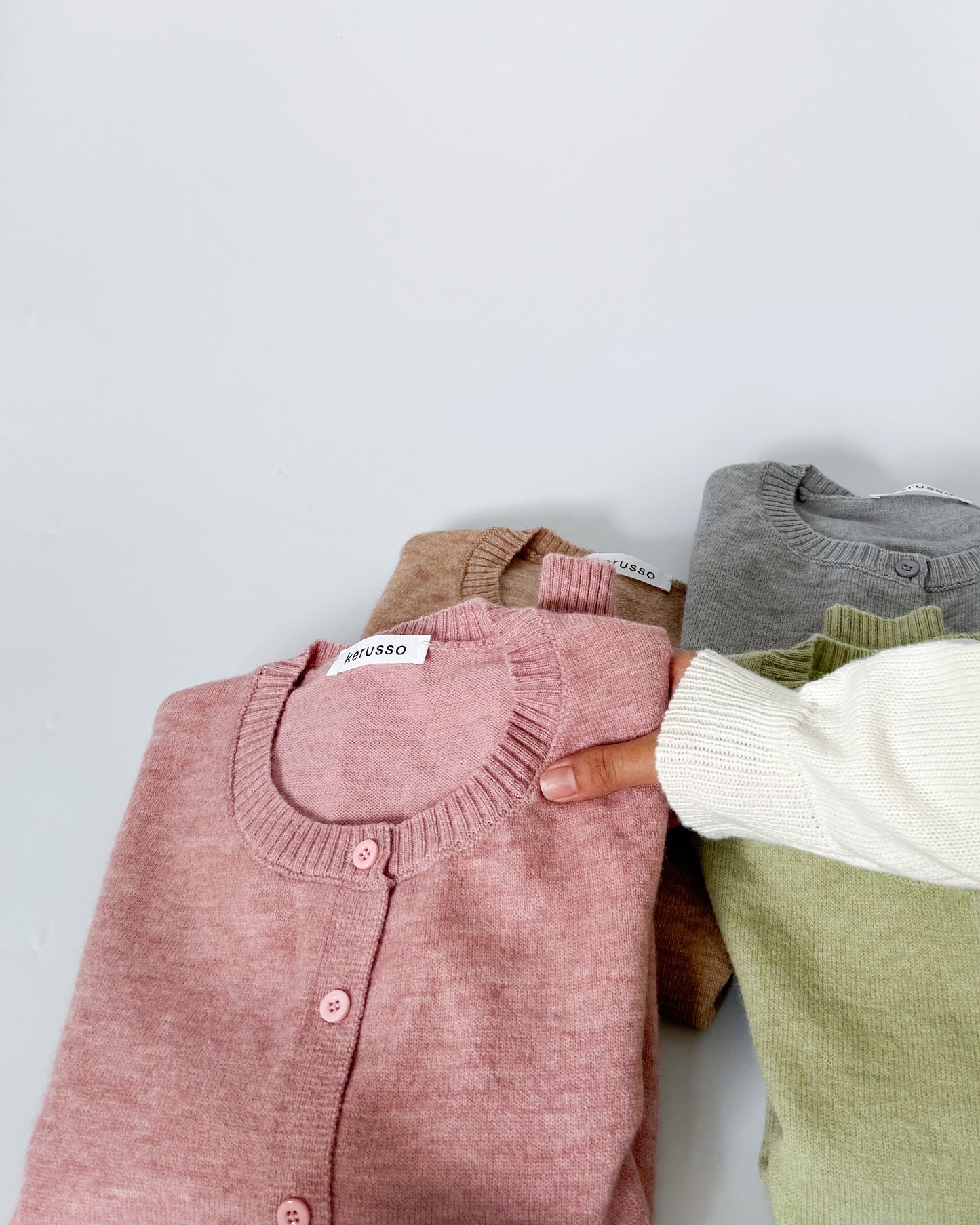 Esme Crew Neck Cardigan