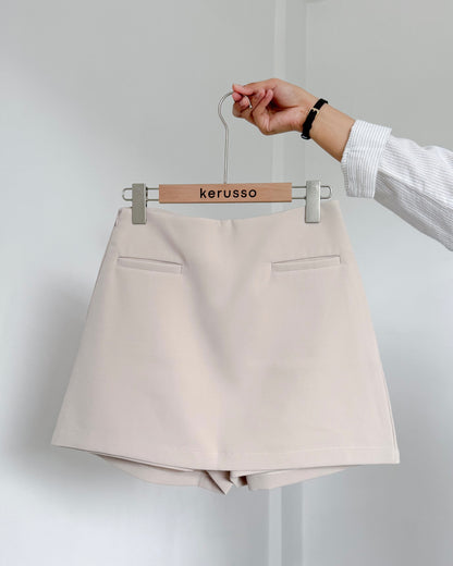 Thalia Tailored Skort with Pockets