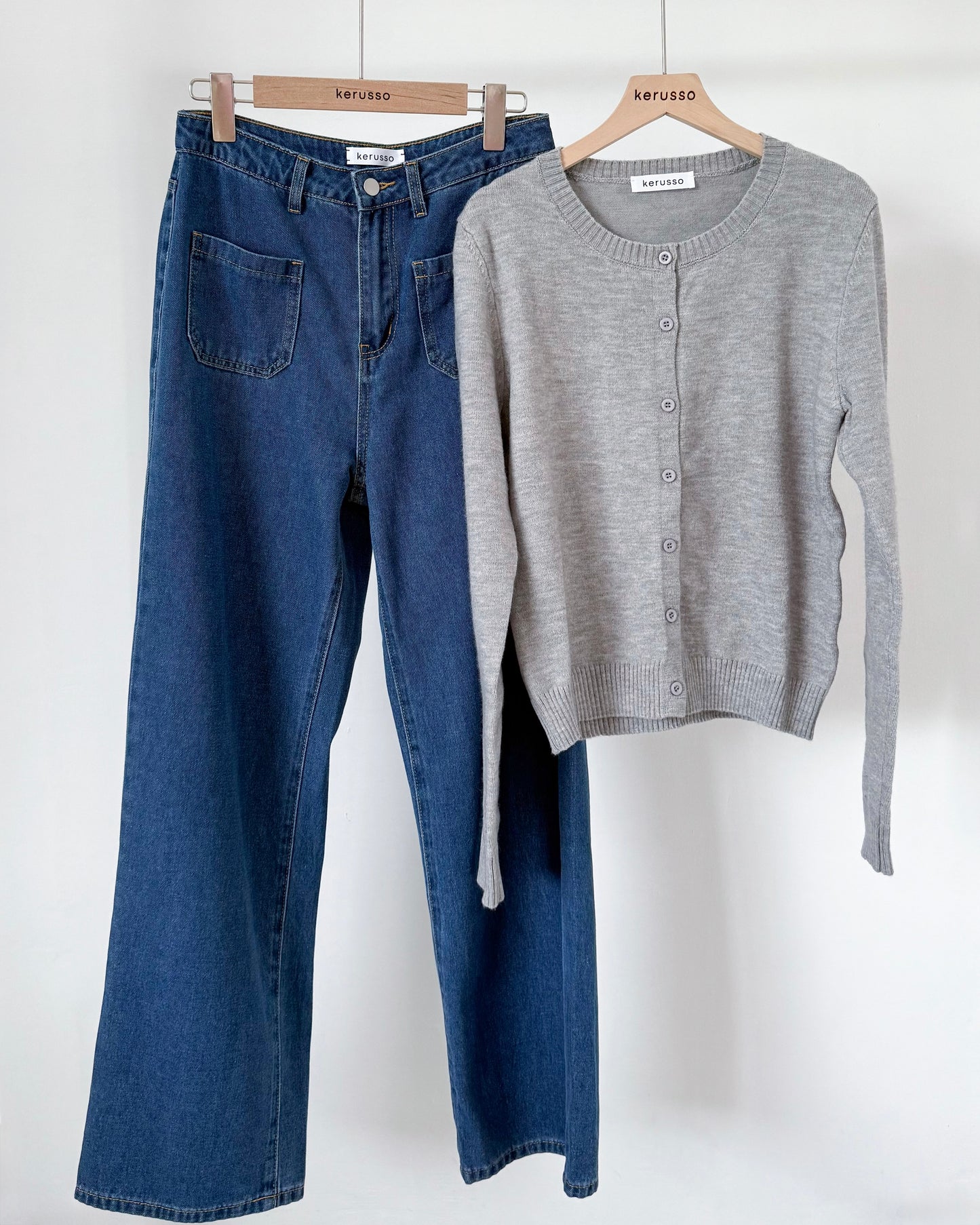 Esme Crew Neck Cardigan