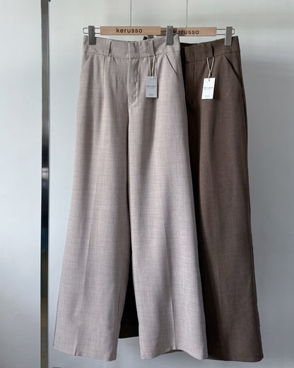 Ezra Linen Blend Wide Pants