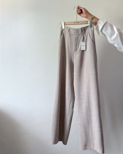 Ezra Linen Blend Wide Pants