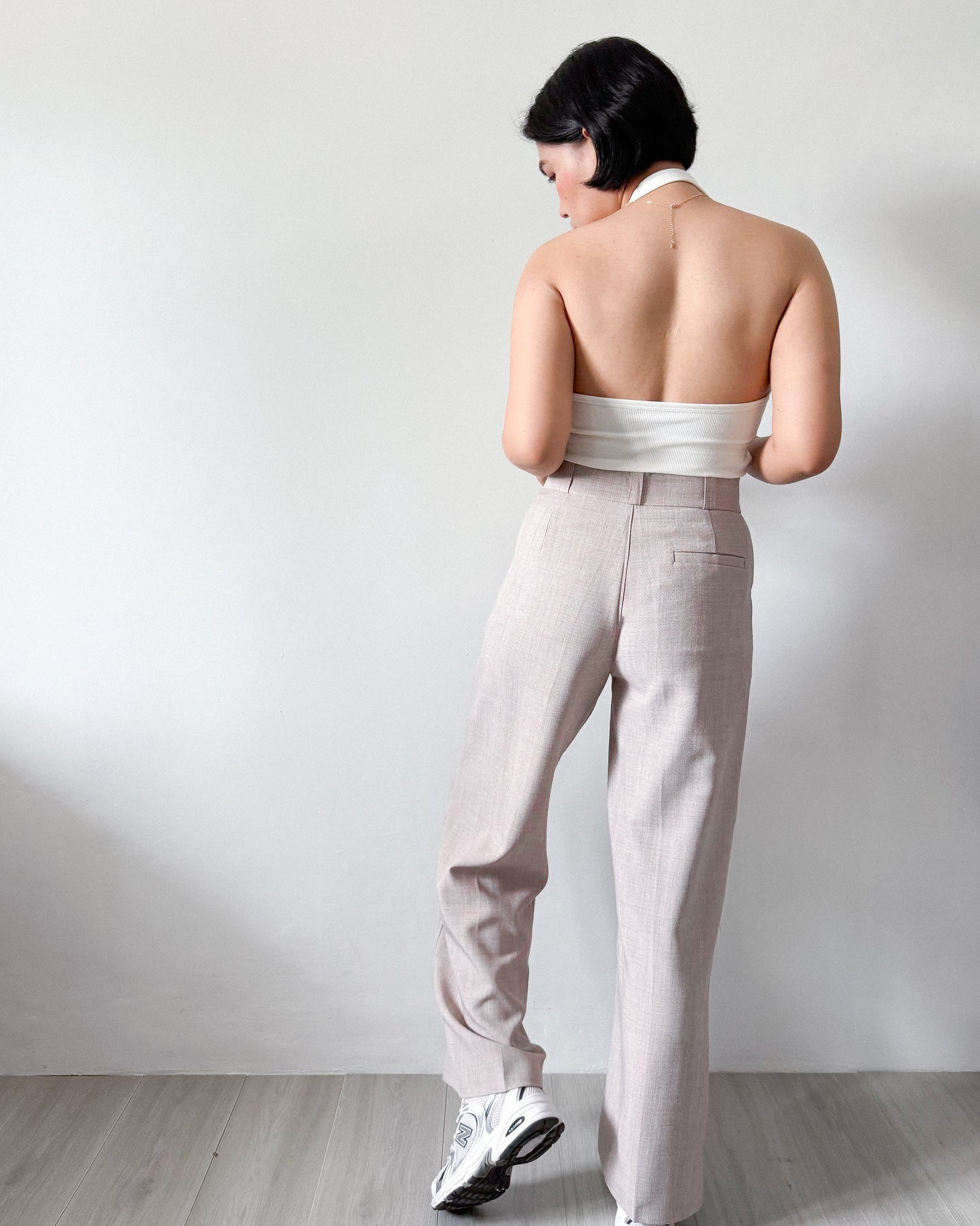 Ezra Linen Blend Wide Pants