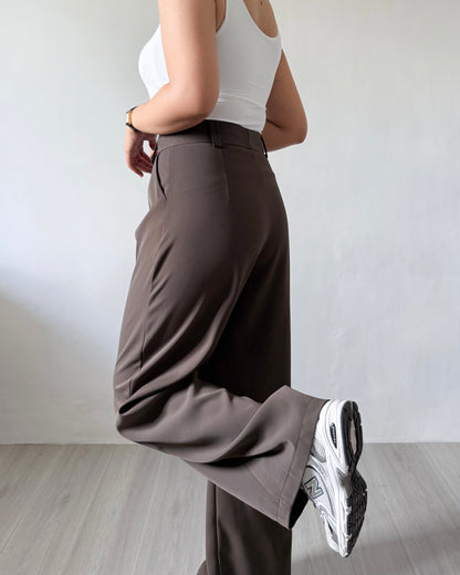 Mary Pleated Relaxed Wide Pants