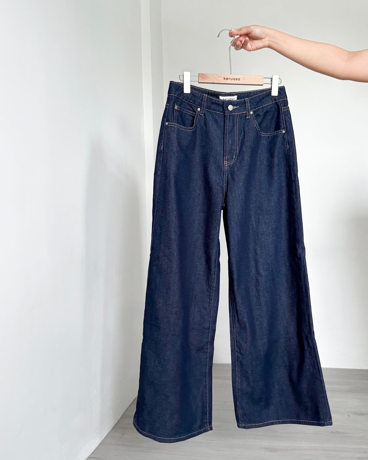 Tala Wide Leg Denim Jeans